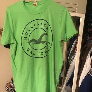 Men’s large green hollister shirt